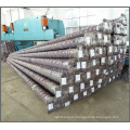 Hot dip galvanized and powder coating steel road crash barrier for safety